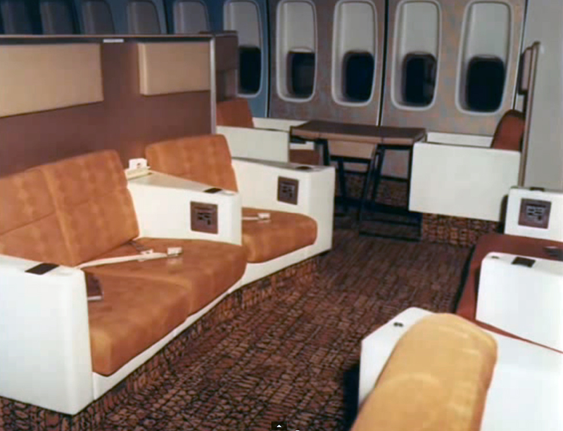 Illustration for article titled Traveling in a Boeing 747 in the 1970s was pretty damn awesome